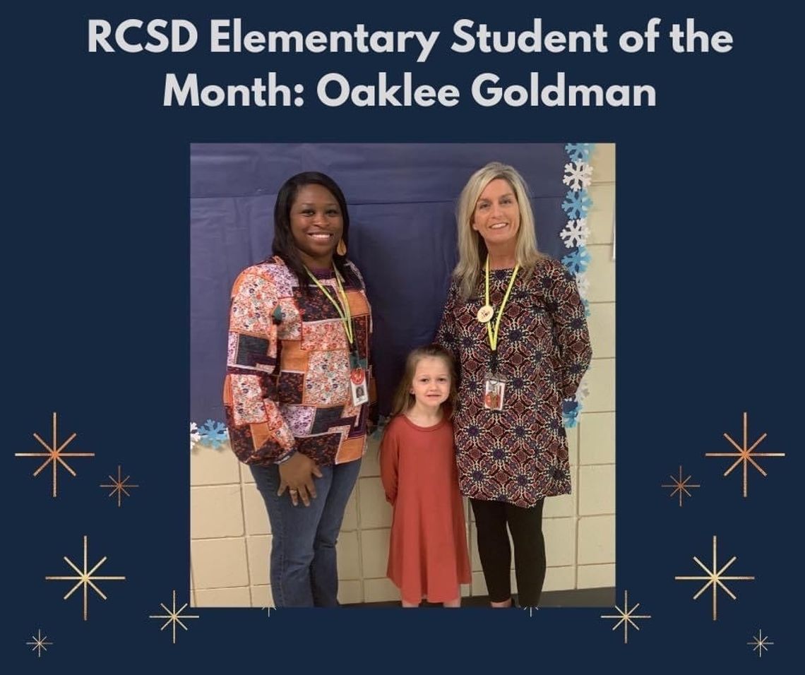 Goldman named RCSD Student of the Month