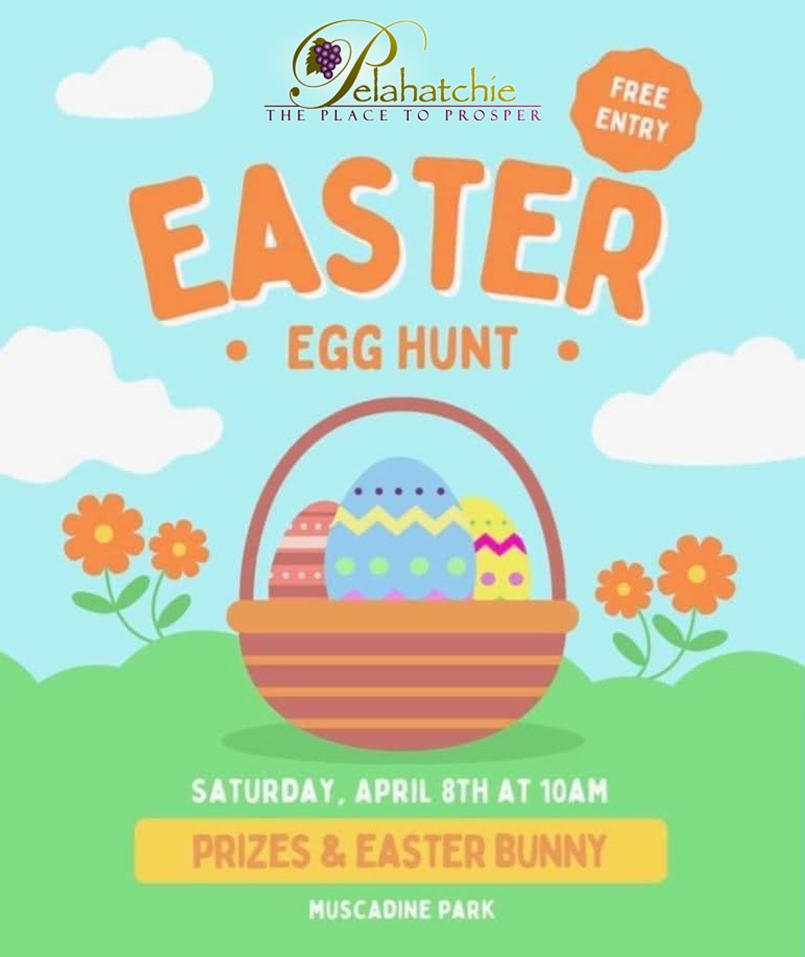 Hop over to the Pelahatchie Easter Egg Hunt