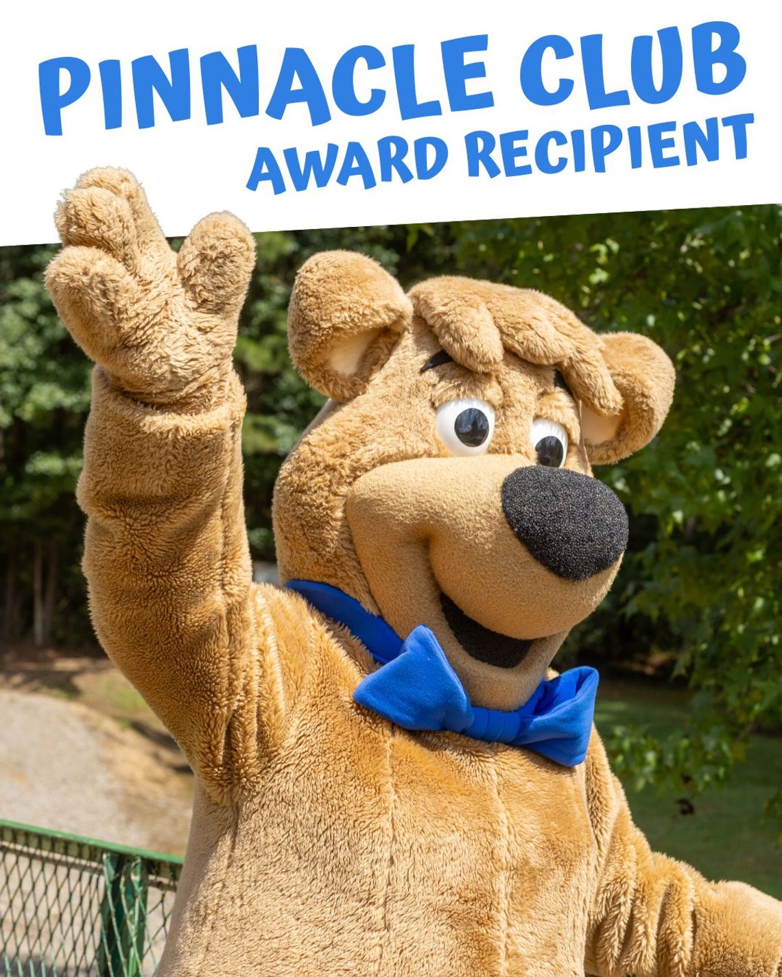 Jellystone Park wins Pinnacle Club Award Jellystone Park wins Pinnacle Club Award