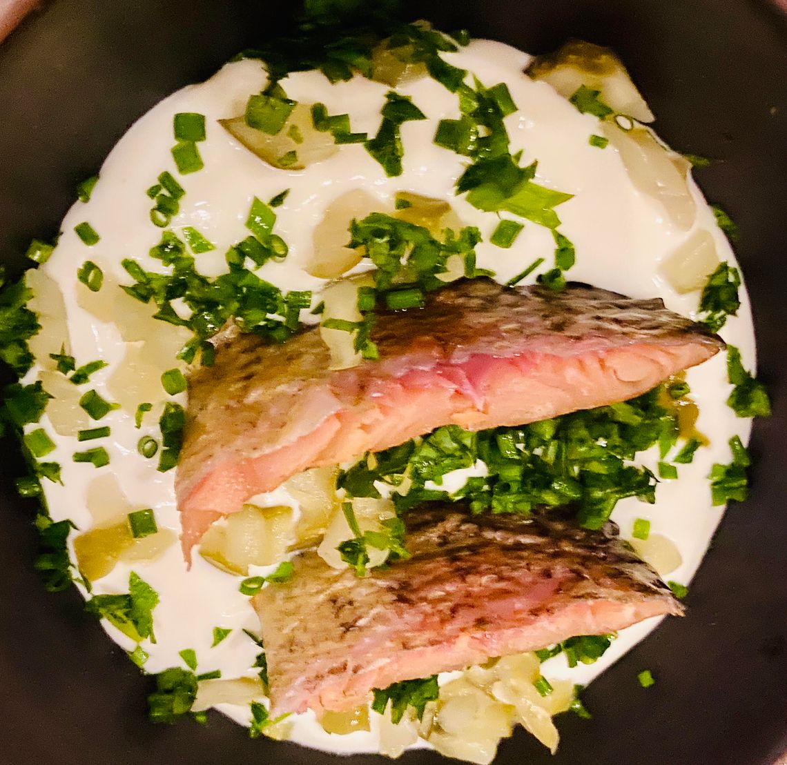 Cataloochee Ranch Trout Dip, a creation of Sous Chef Jeff Bankes at the property’s amazing Switchback restaurant in Maggie Valley, NC, is hands down, the most delicious dip I’ve ever tasted. Drop me an email and I’ll send you the recipe.