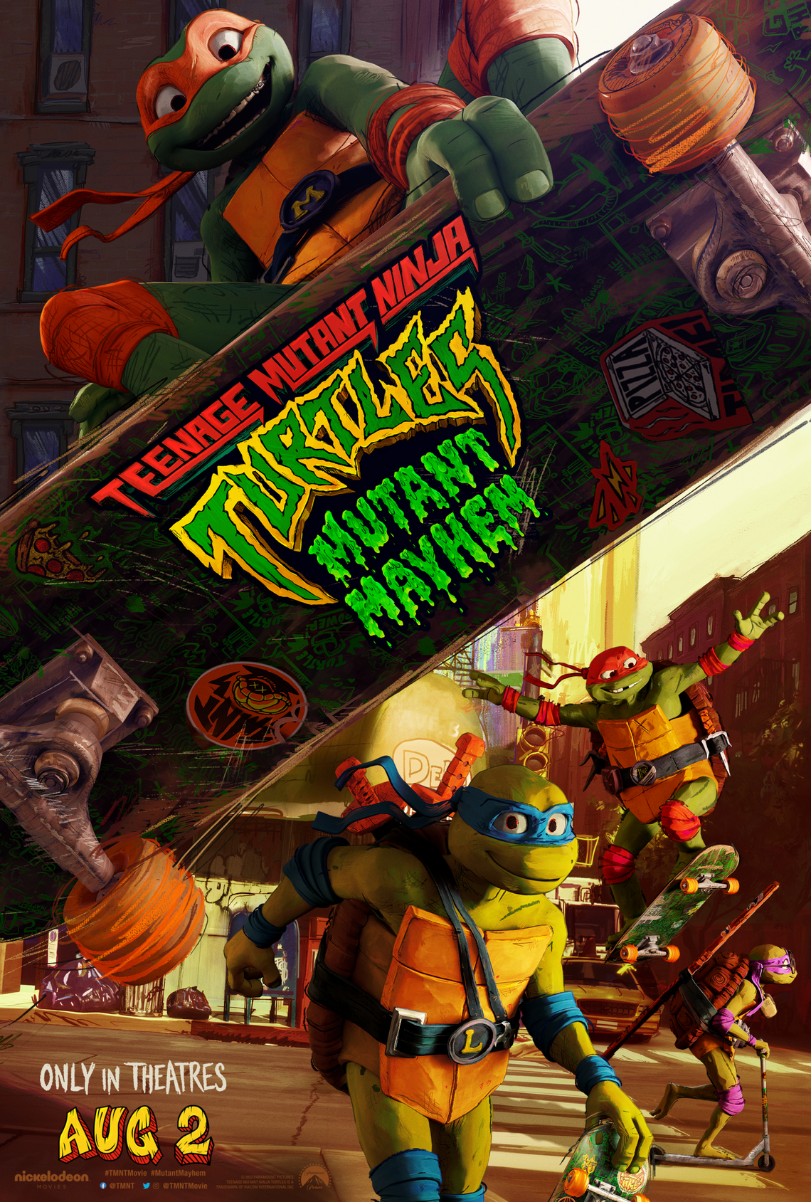 Movie Review: “Teenage Mutant Ninja Turtles: Mutant Mayhem”