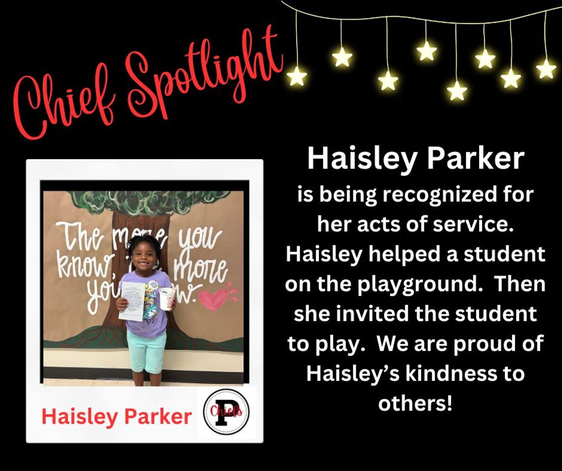 Pelahatchie ES student spotlight