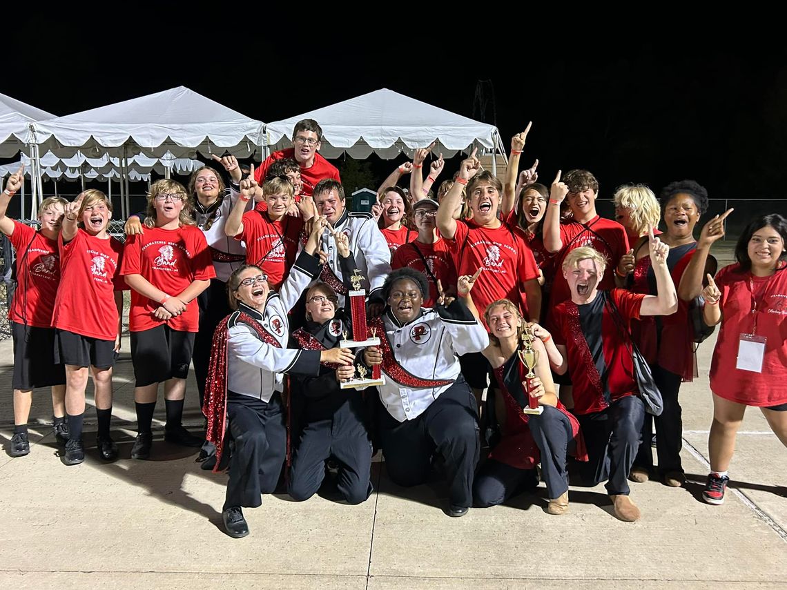 Pelahatchie High School Band  Receives All Superior Rating