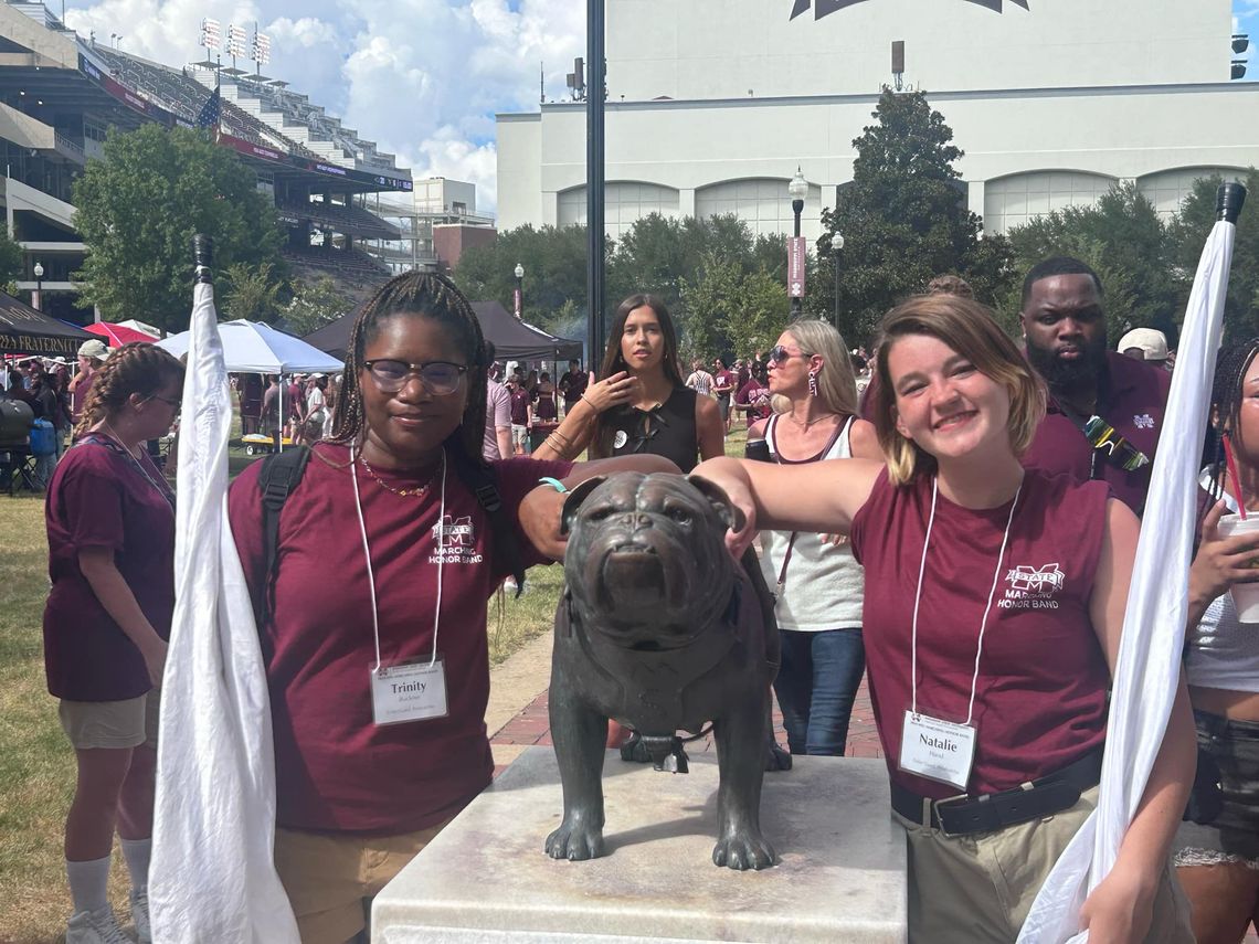 Pelahatchie HS Band participates  in MSU Marching Honor Clinic