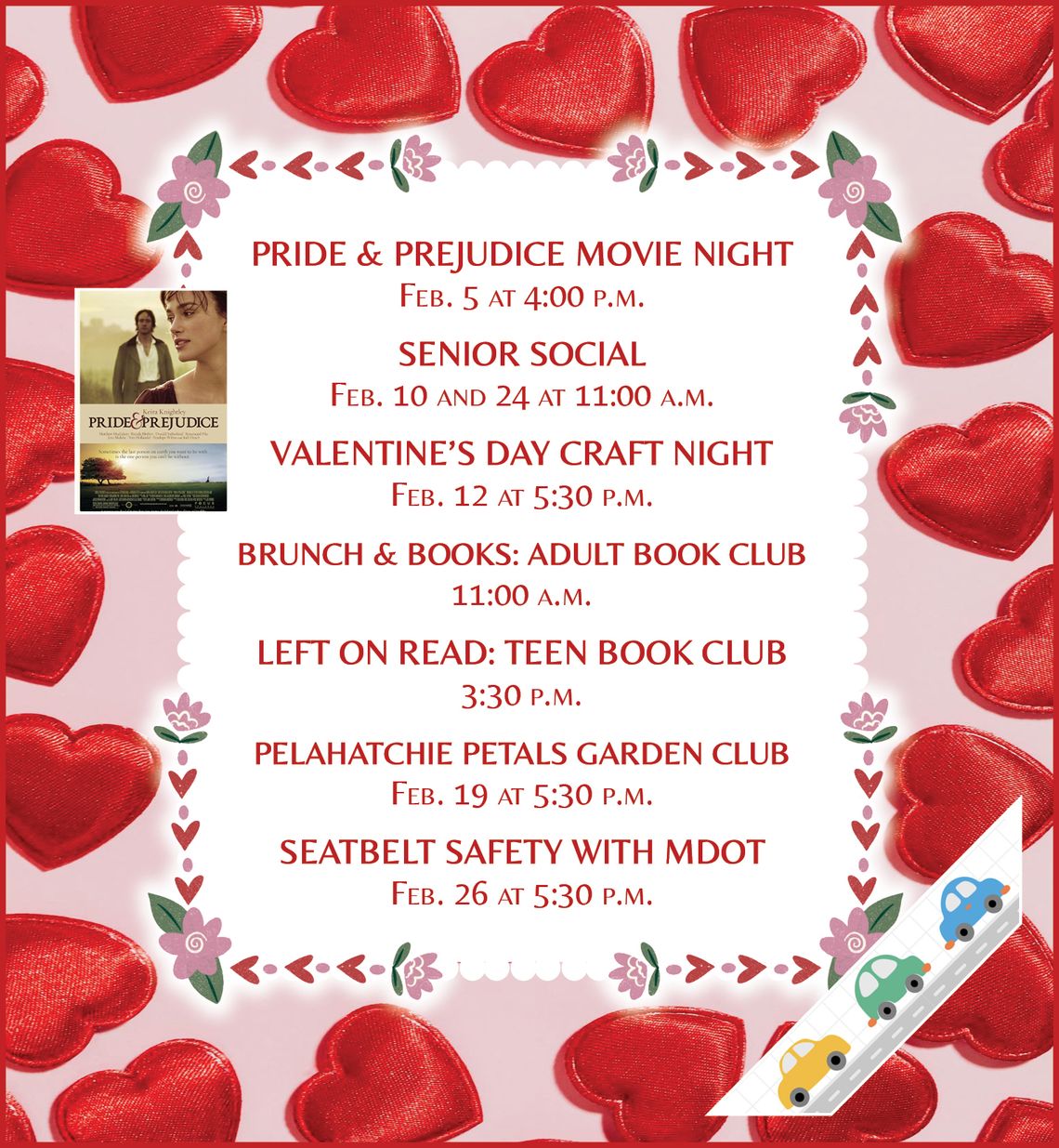 Pelahatchie Library February Events