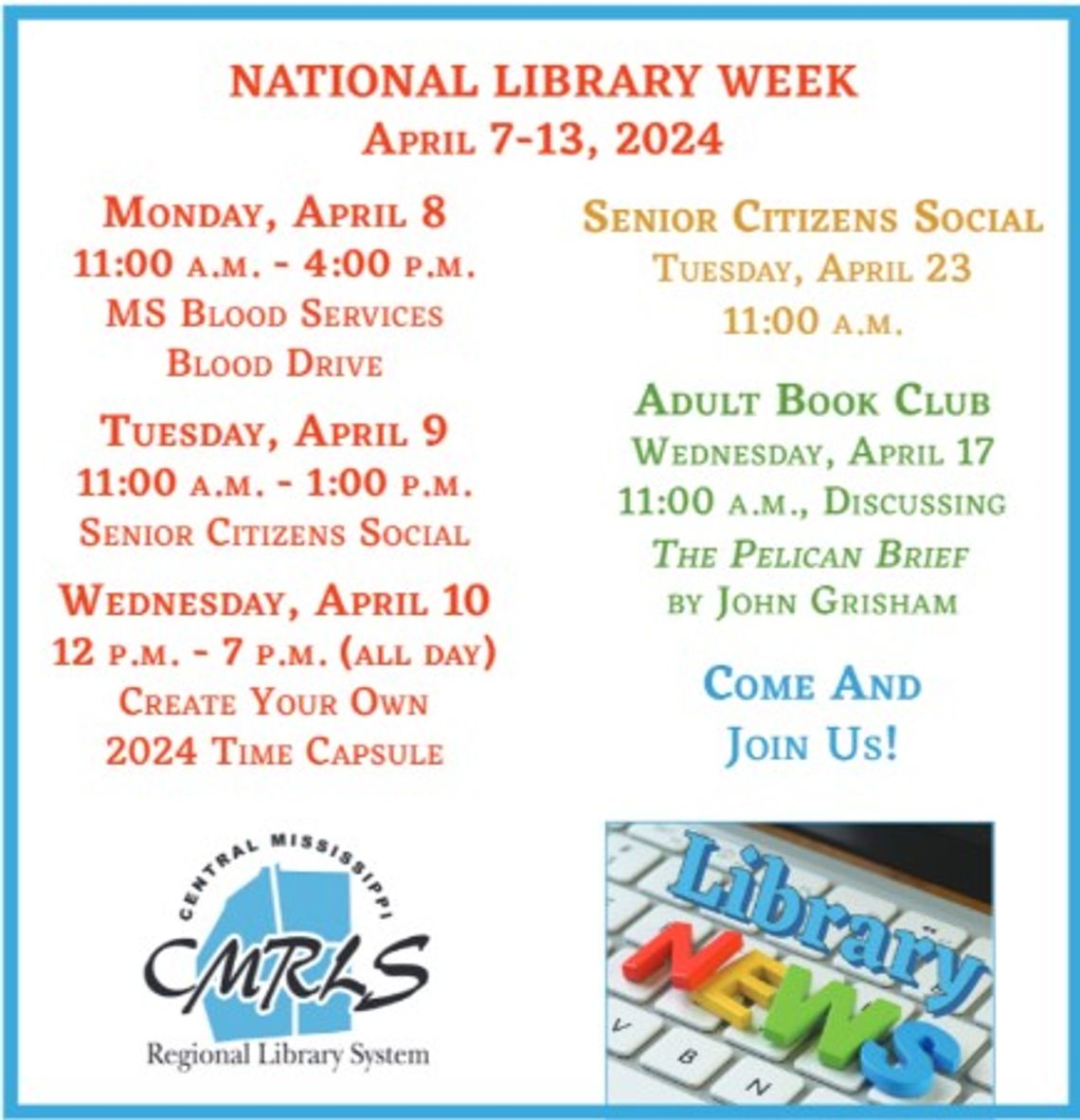 Pelahatchie Library March Events