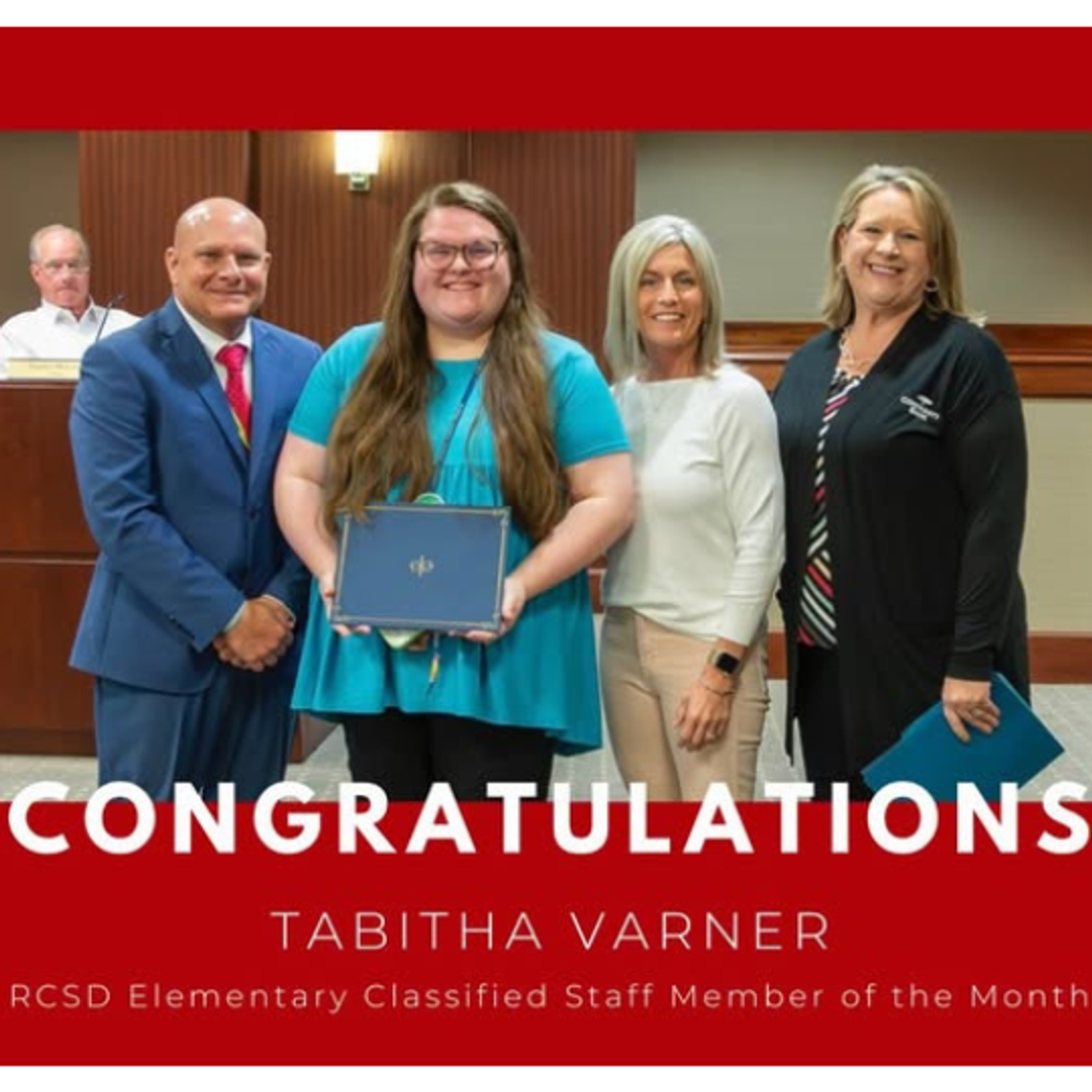 Pelahatchie’s Varner honored  with RCSD’s Great to Best award