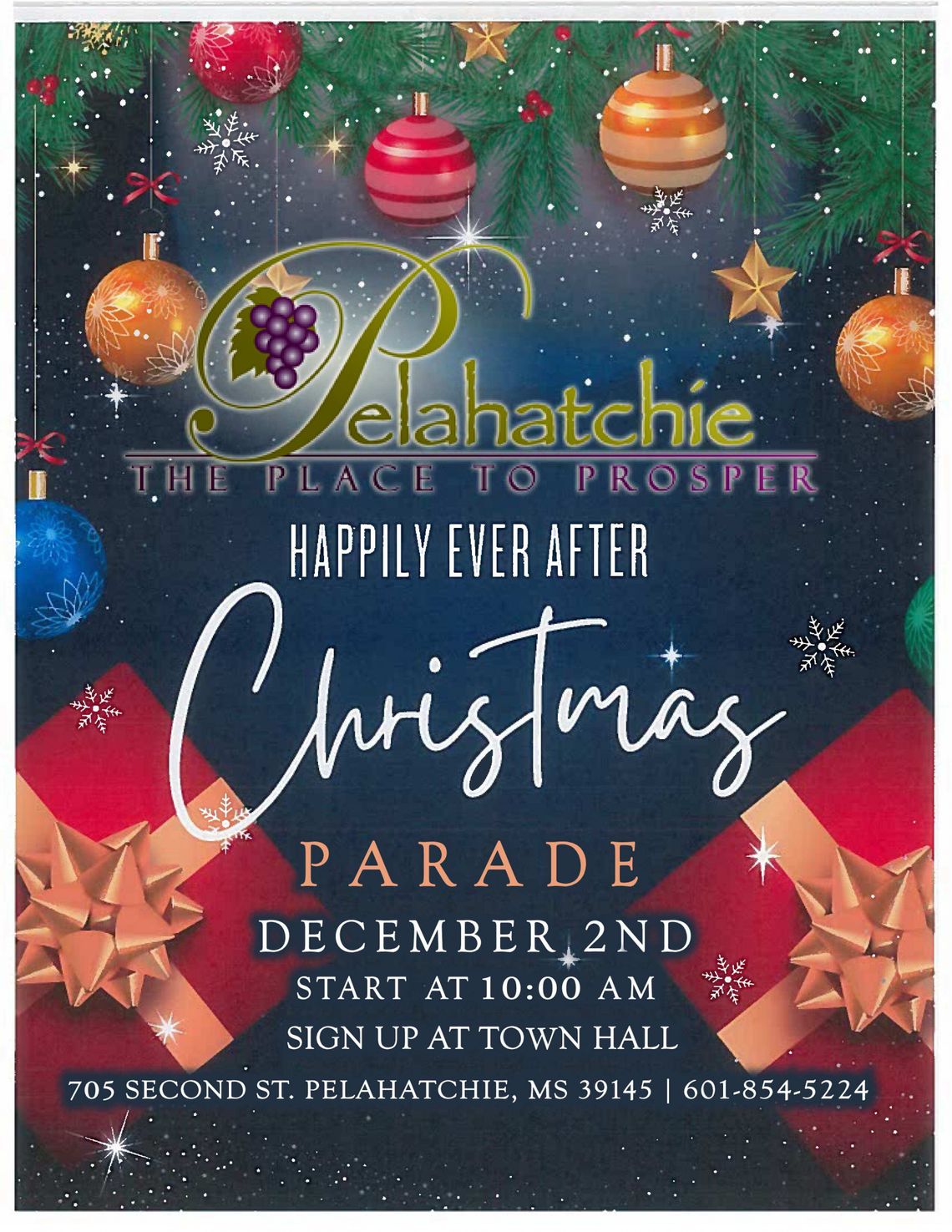 Pelahatchie Sparkles with Festive Cheer: A Merry Affair at the Happily Ever After Christmas Parade