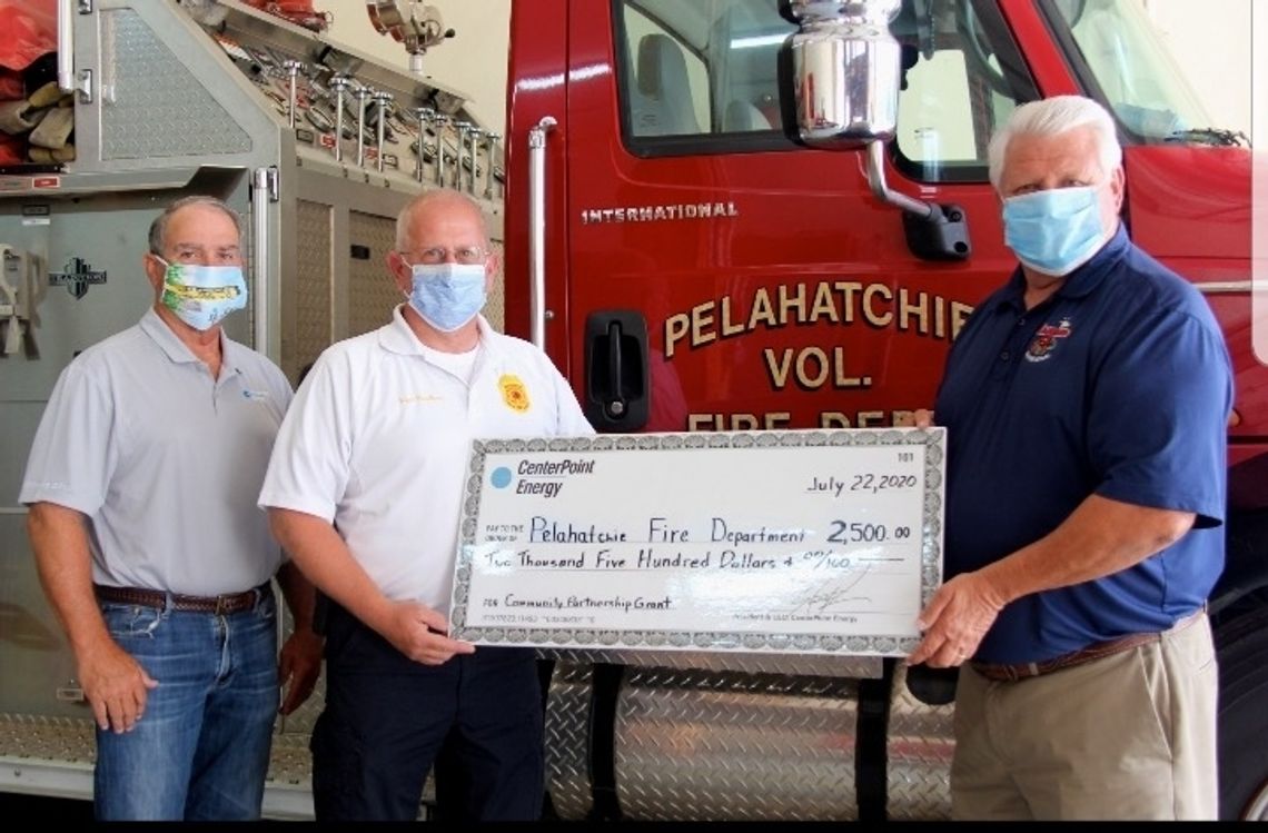 Pelahatchie VFD received $2500 grant