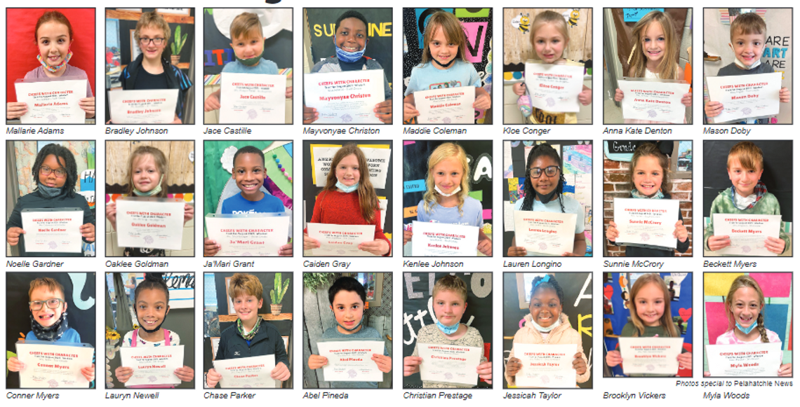 PES names August Character Trait Students