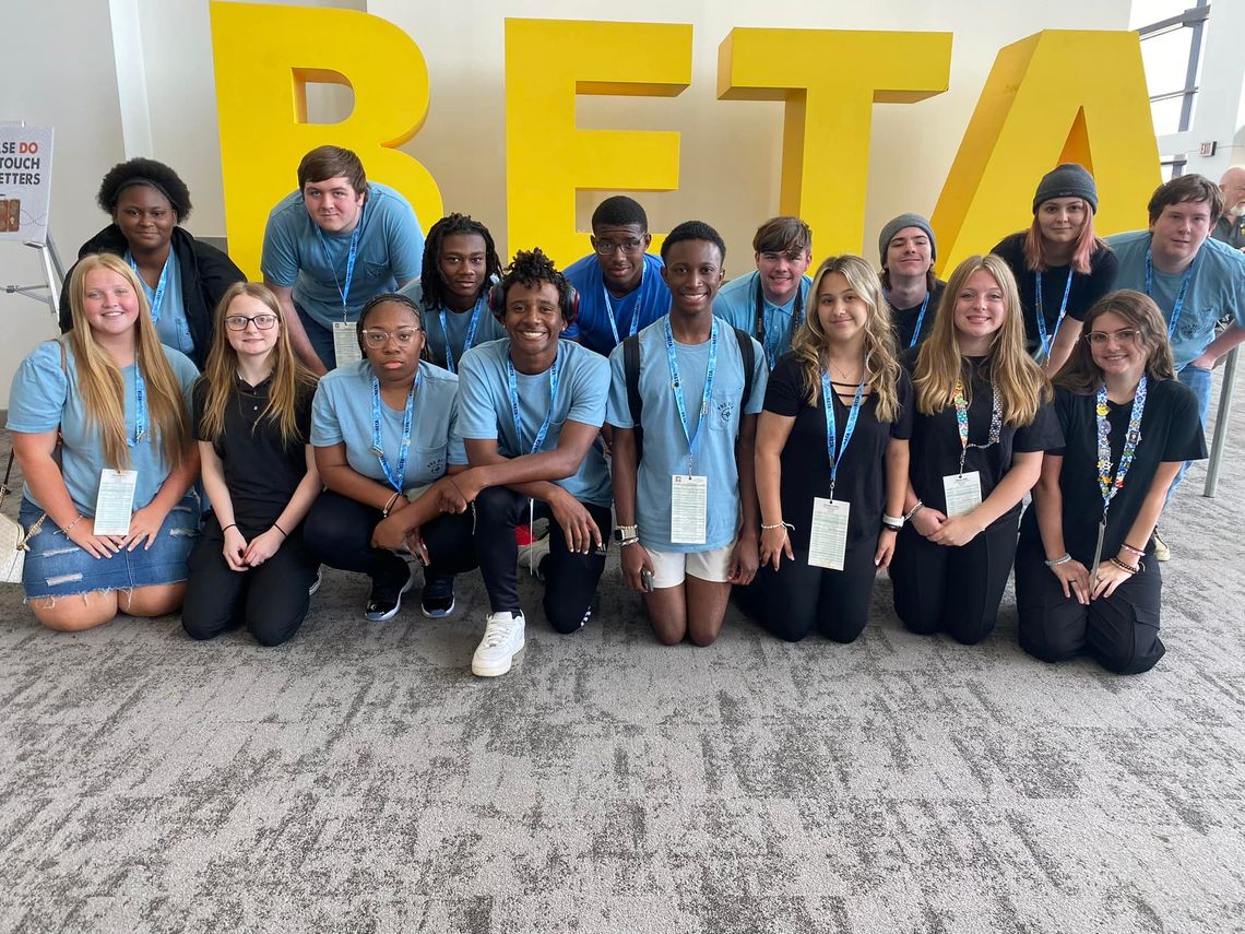 PHS Beta Club Living Literature Team competes at Nationals