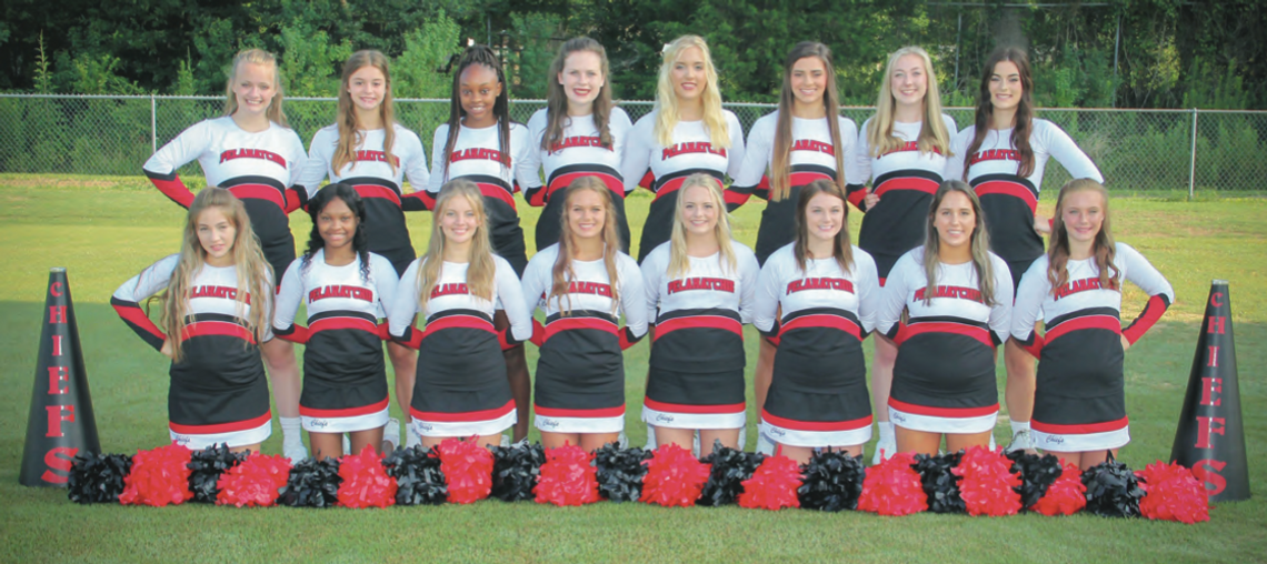 PHS cheerleaders ready for football