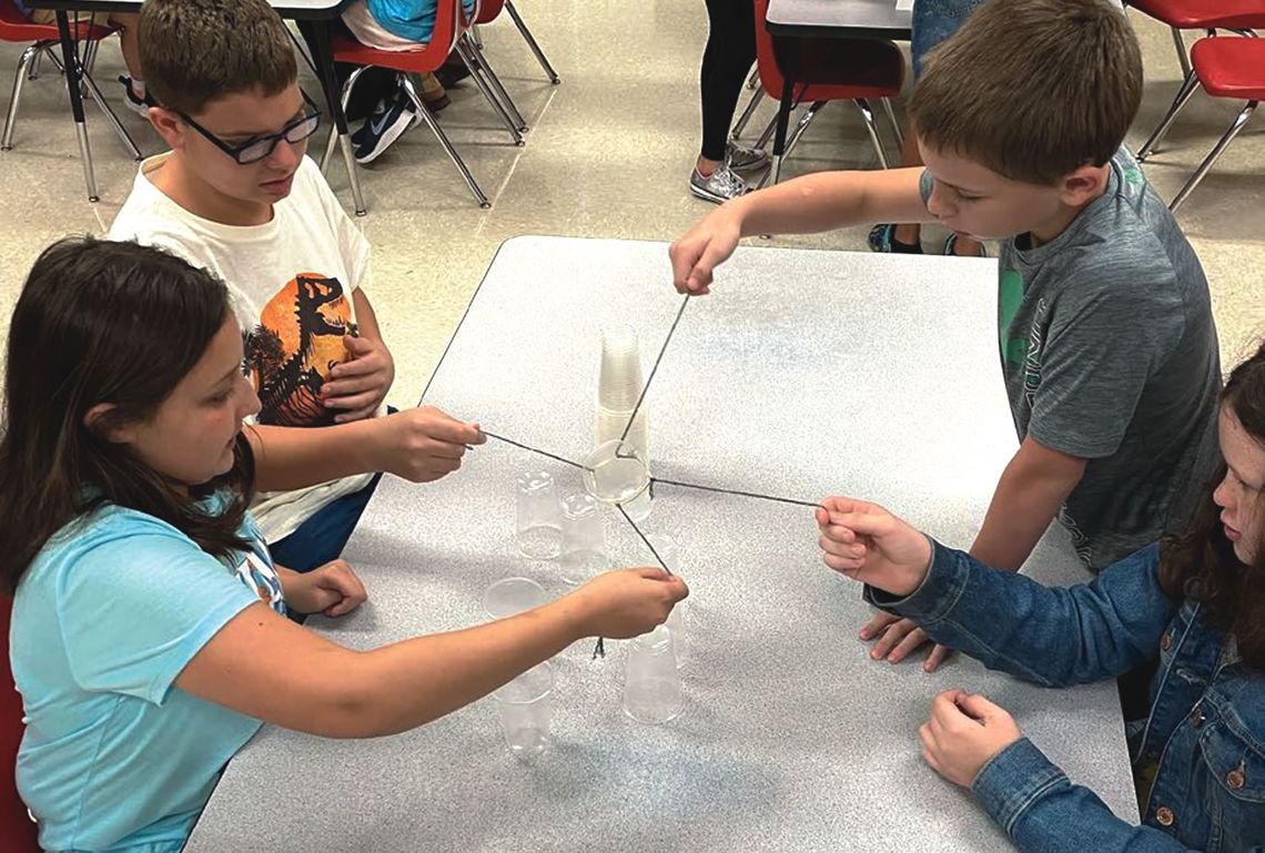 STEM lab enrichment time at Pelahatchie Elementary