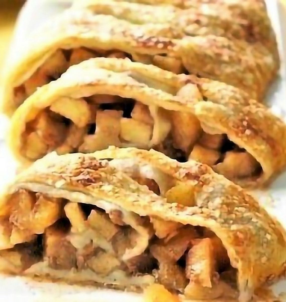 'Stop, drop and roll' also applies to the perfect apple strudel