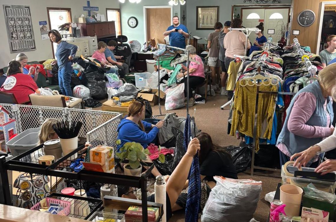 Students, local churches support ERCO with spring break project Students, local churches support ERCO with spring break project