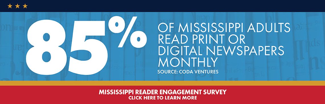 Survey: 85 percent read Mississippi newspapers