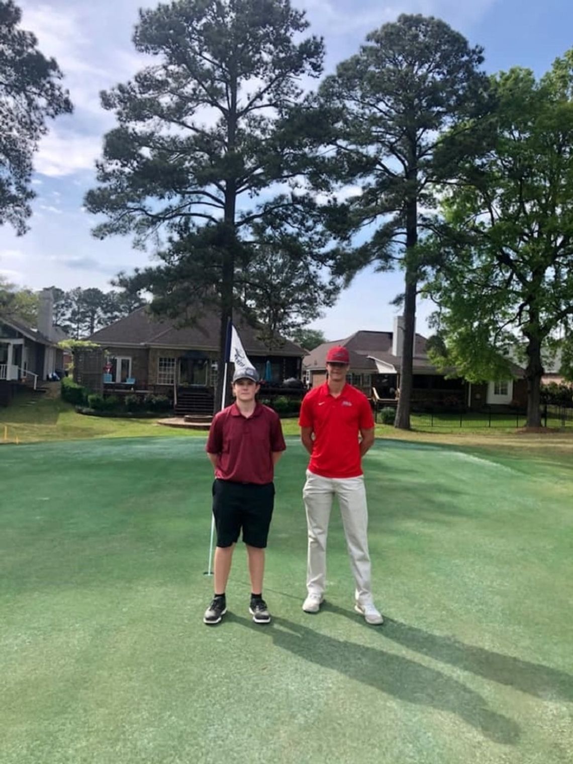 The PHS Golf team hosted its first match of the season against Puckett and Richland at Bay Pointe today.