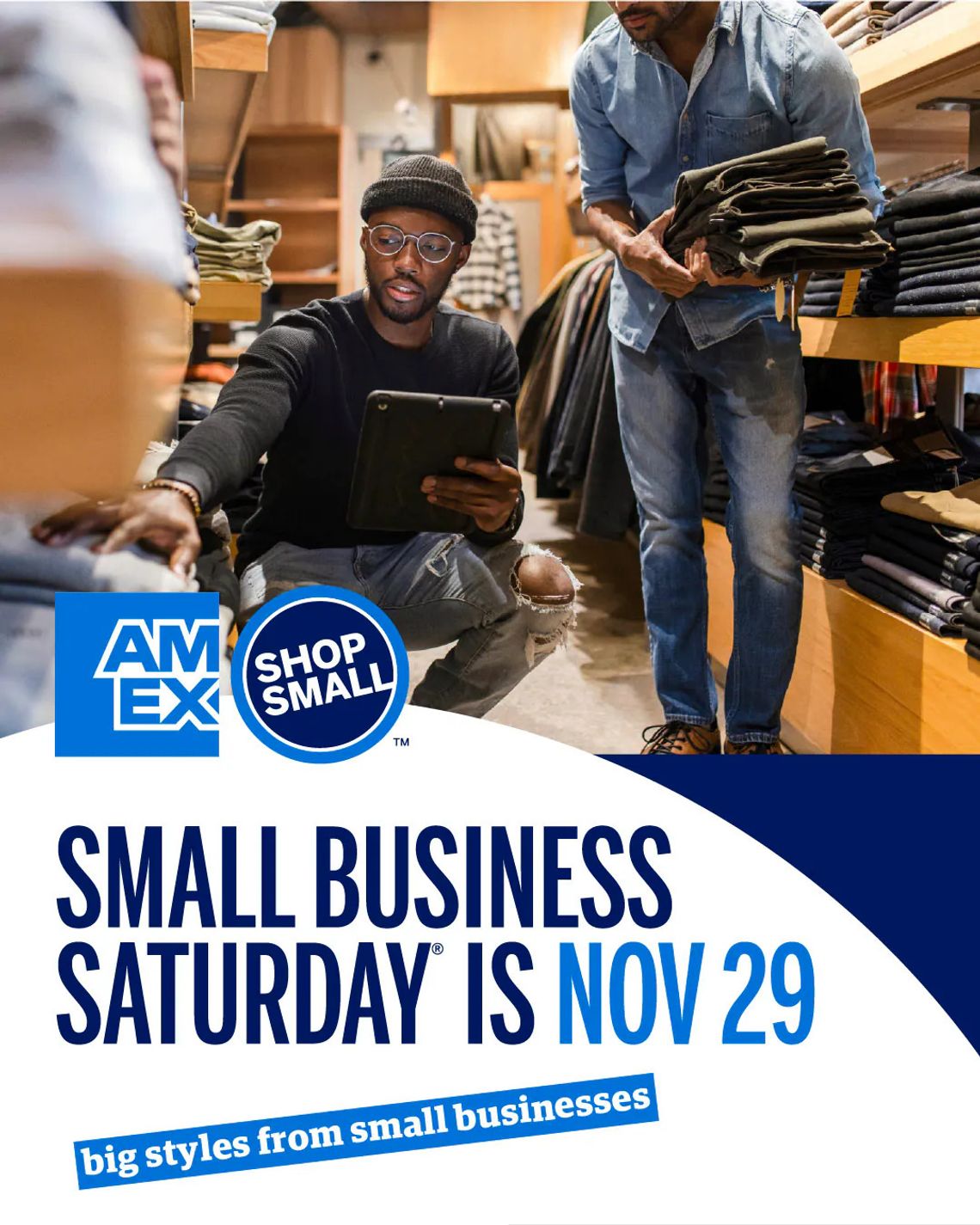 This Saturday, November 29th, 2025, Mark Your Calendars to Only Shop Small! This Saturday, November 29th, 2025, Mark Your Calendars to Only Shop Small!