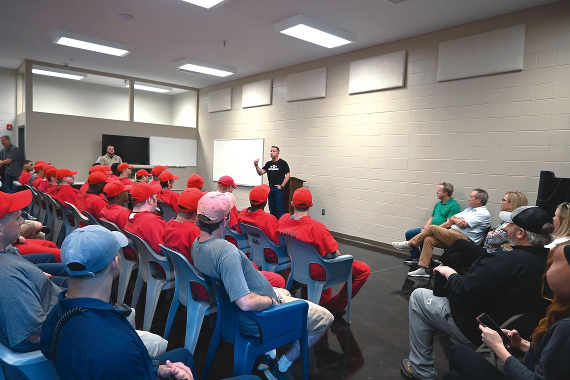 West speaks to Rankin County leaders, law enforcement and offenders