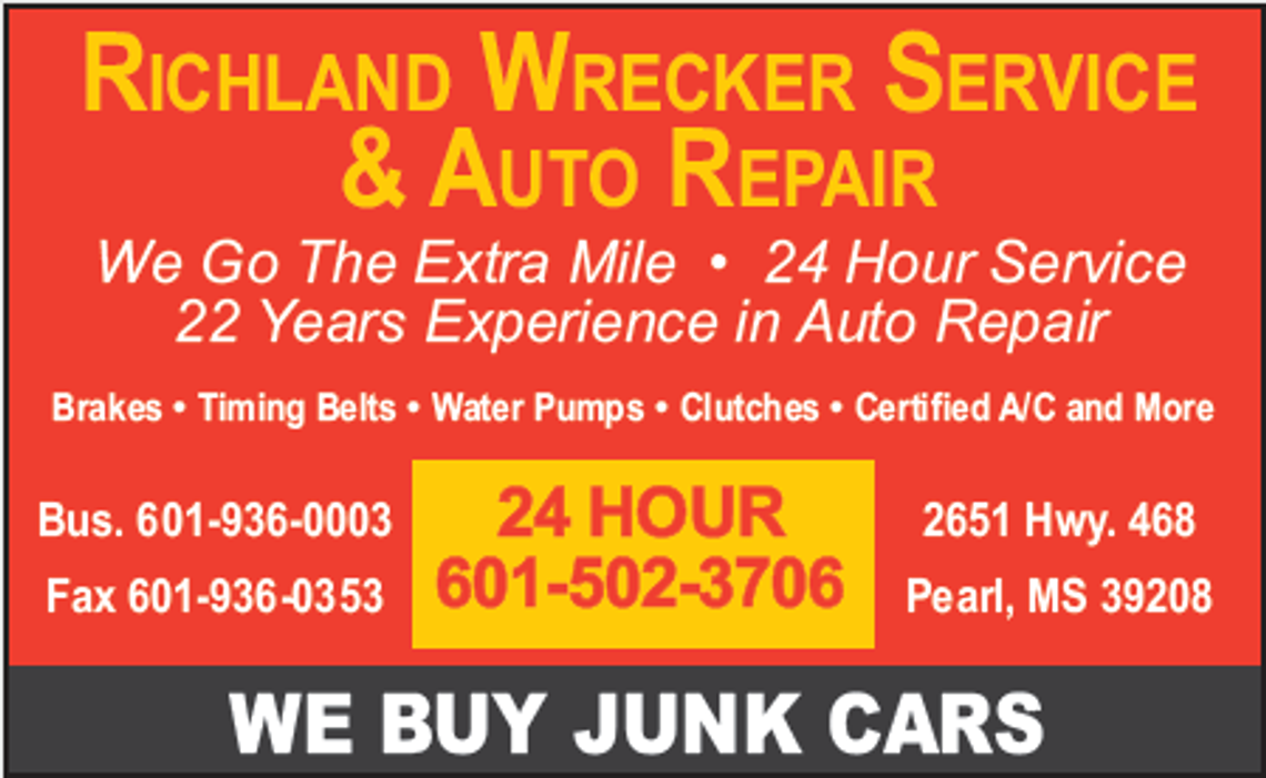 Richland Wrecker Service & Auto Repair