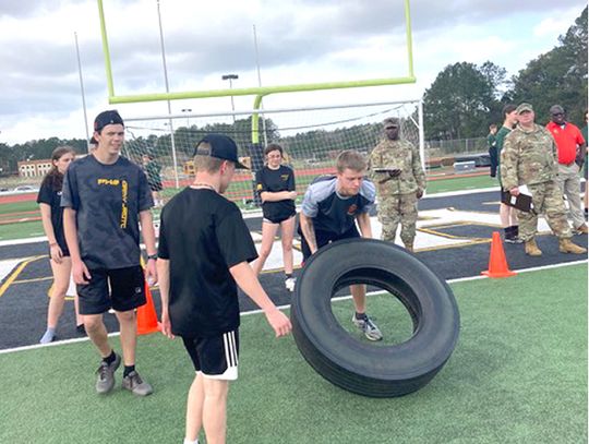 Pelahatchie cadets compete at Rankin County JROTC