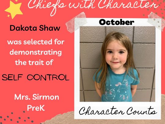 PES names October character trait award recipients